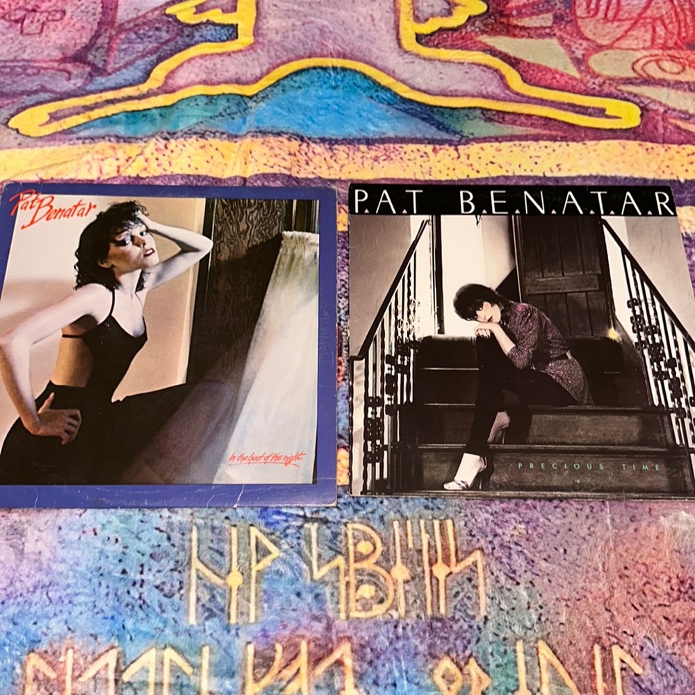 Vintage Pat Benatar Vinyl Records